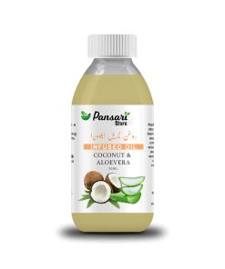 Pansari's Coconut & Aloe Vera Infused Oil (Pansari Roghan Naryal Aur Elo Vera)
