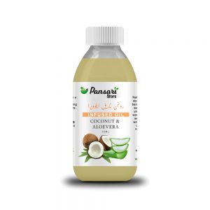 Pansari's Coconut & Aloe Vera Infused Oil (Pansari Roghan Naryal Aur Elo Vera)