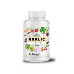 Pansari Organic Garlic Tablets (Lehsan Ke Goliyan)
