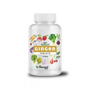 Pansari Organic Ginger Tablets (Adrak Ke Goliyan)