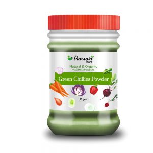 Green Chilies Powder (Hari Mirch Ka Powder)